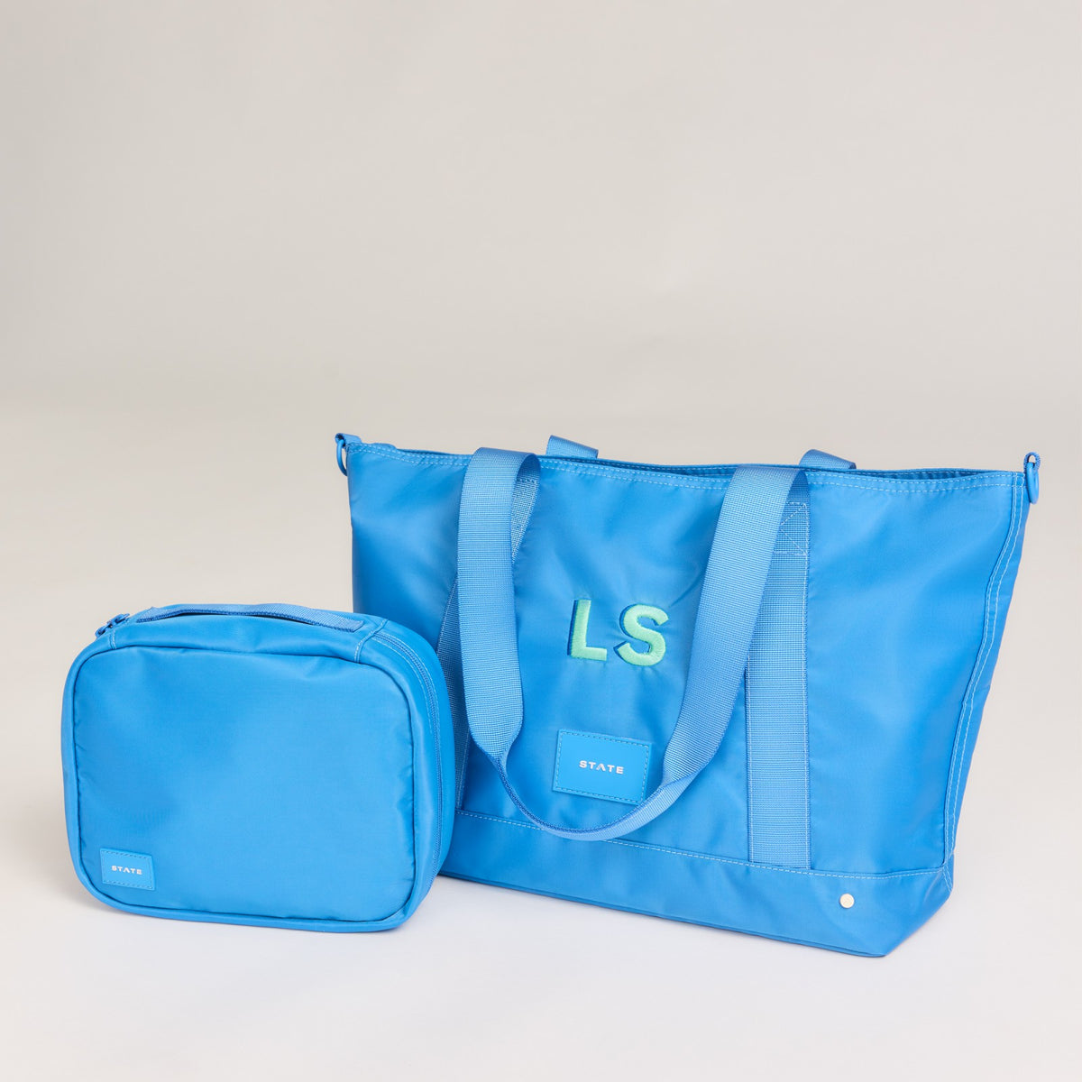 Graham Tote Nylon Blue