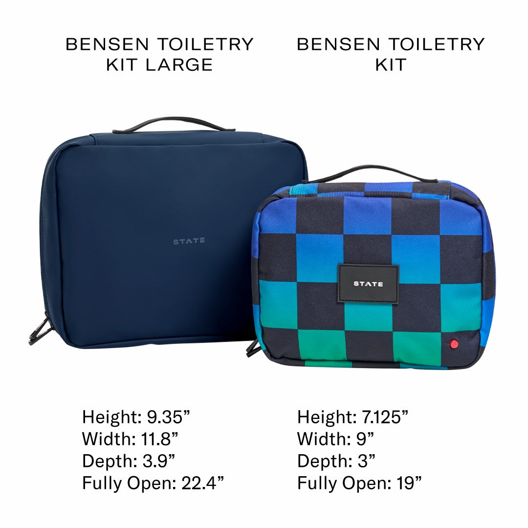 Bensen Toiletry Kit Large Waterproof Navy