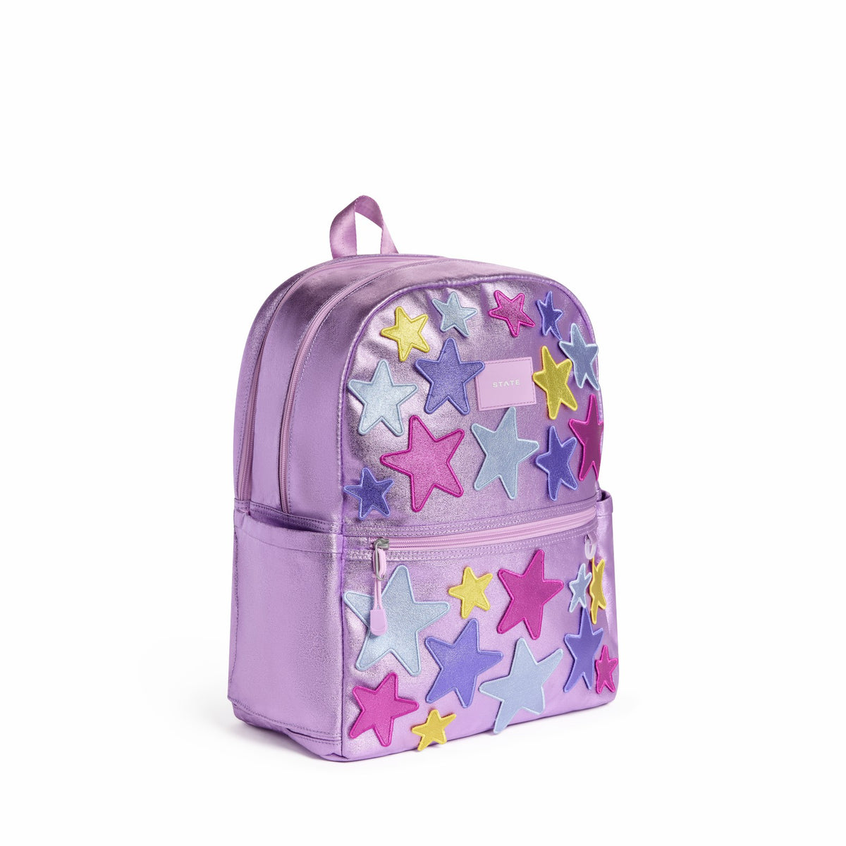 Kane Double Pocket Backpack Metallic 3D Stars