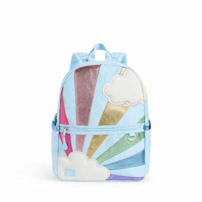 Kane Kids Backpack Polyester Canvas Rainbow Cloud