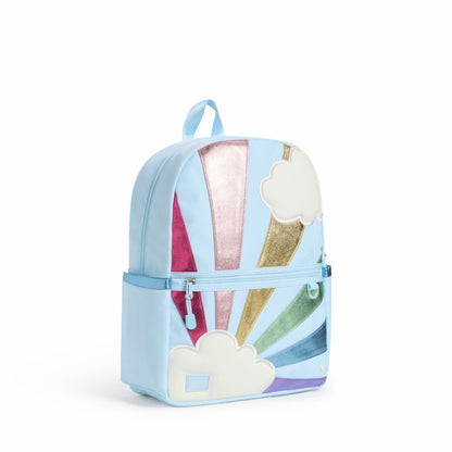 Kane Kids Backpack Polyester Canvas Rainbow Cloud