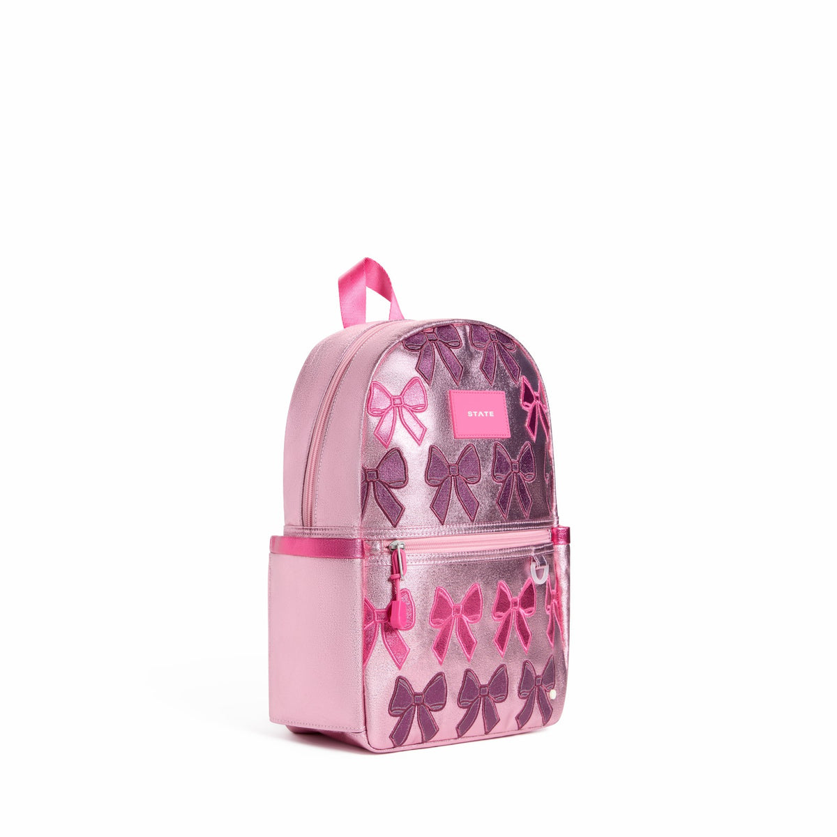 Kane Mini Backpack Metallic Patchwork Bows