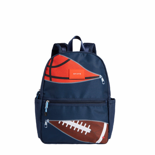 Kane Kids Travel Backpack Printed Canvas Sports