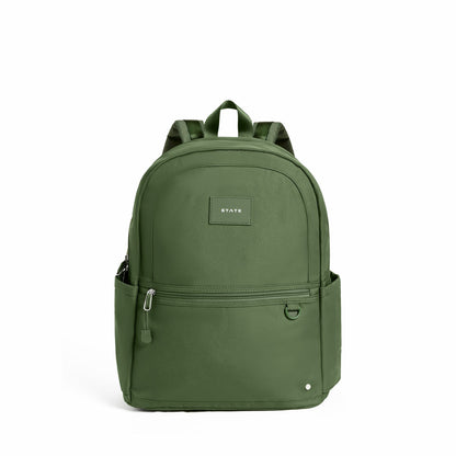Kane Kids Double Pocket Recycled Polyester Canvas Olive