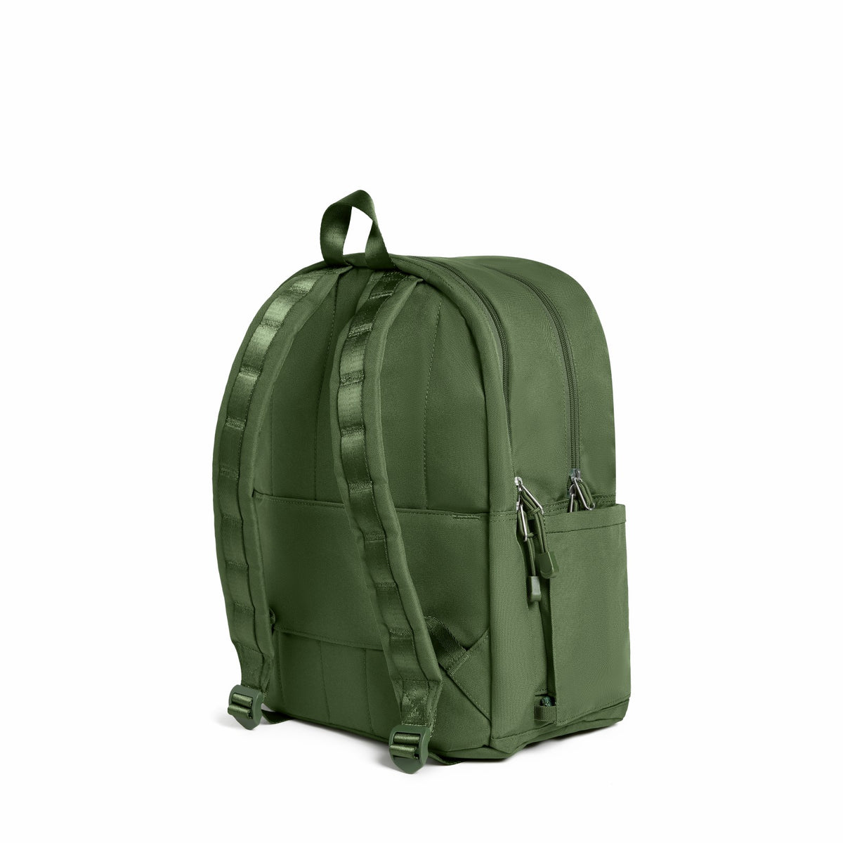 Kane Kids Double Pocket Recycled Polyester Canvas Olive