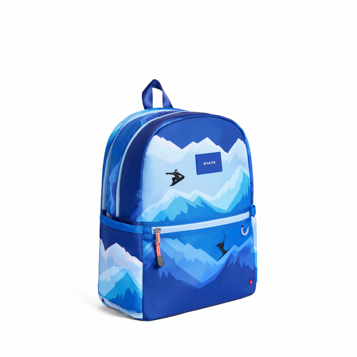 Kane Double Pocket Backpack Recycled Polycanvas Mountains