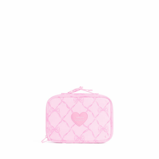 STATE x LoveShackFancy Rodgers Lunch Box Baby Bow / Pink Peppermint