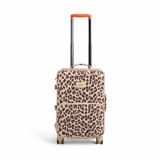 Logan Carry-On Suitcase Leopard
