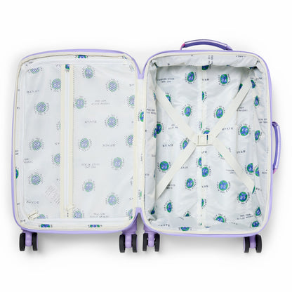 Logan Suitcase Metallic Butterfly