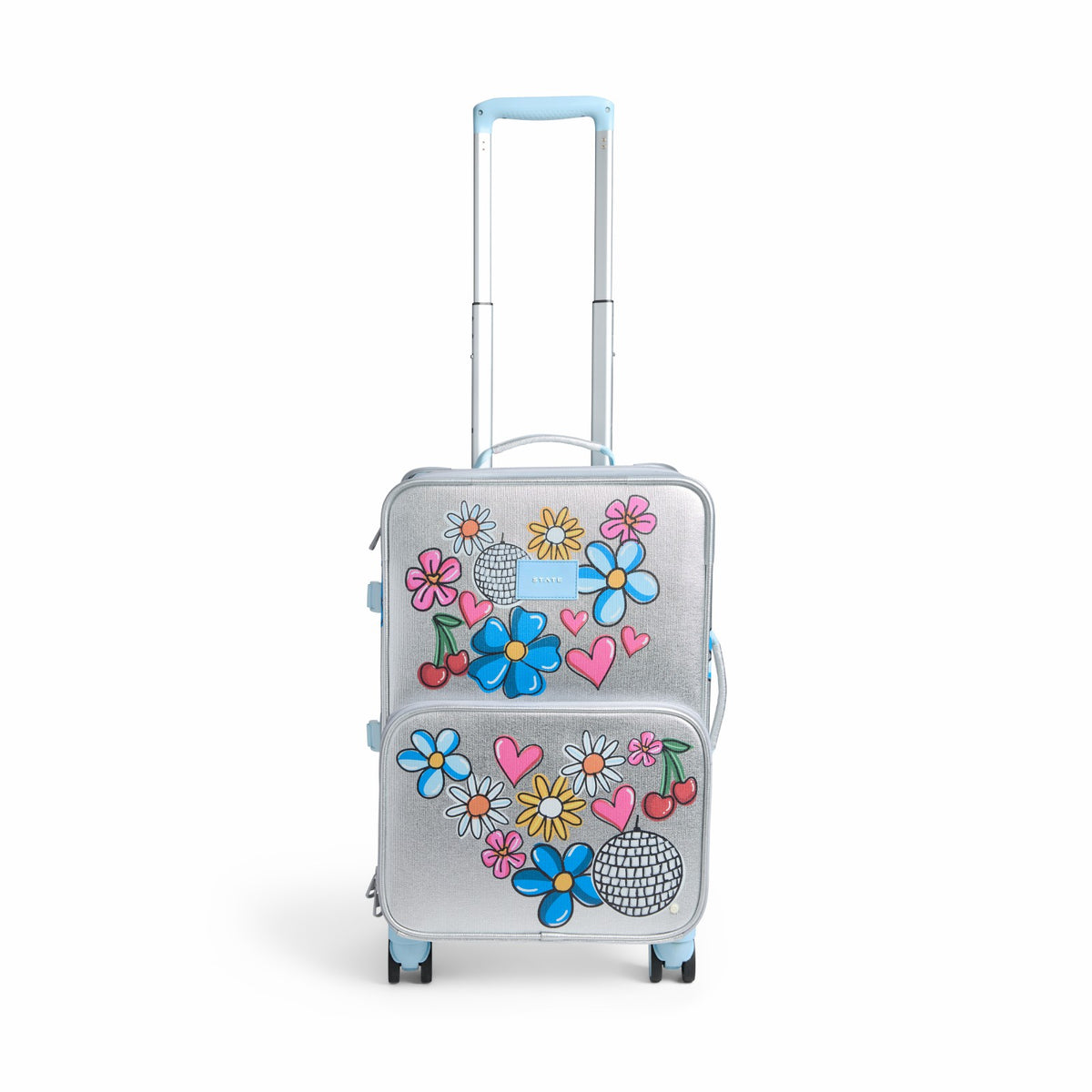 Logan Carry-On Suitcase Metallic Graffiti
