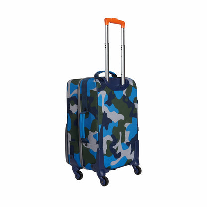 Logan Suitcase Printed Canvas Camo