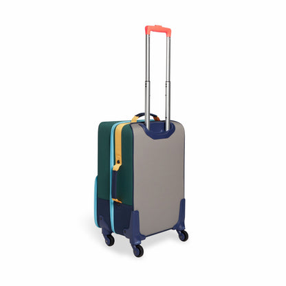 Logan Suitcase Color Block Green/Navy