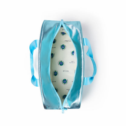 Rockaway Duffle Metallic Clouds