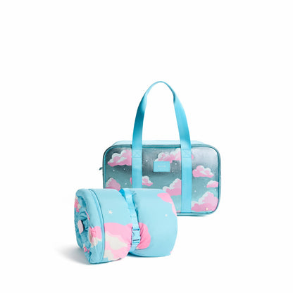 Rockaway Duffle Metallic Clouds