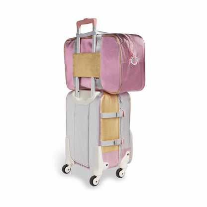 Rockaway Duffle Metallic Pink/Silver