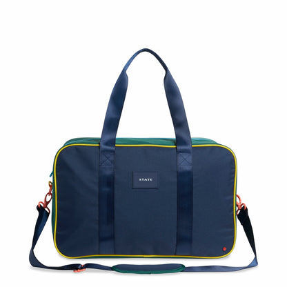 Rockaway Duffle Polyester Canvas Green/Navy