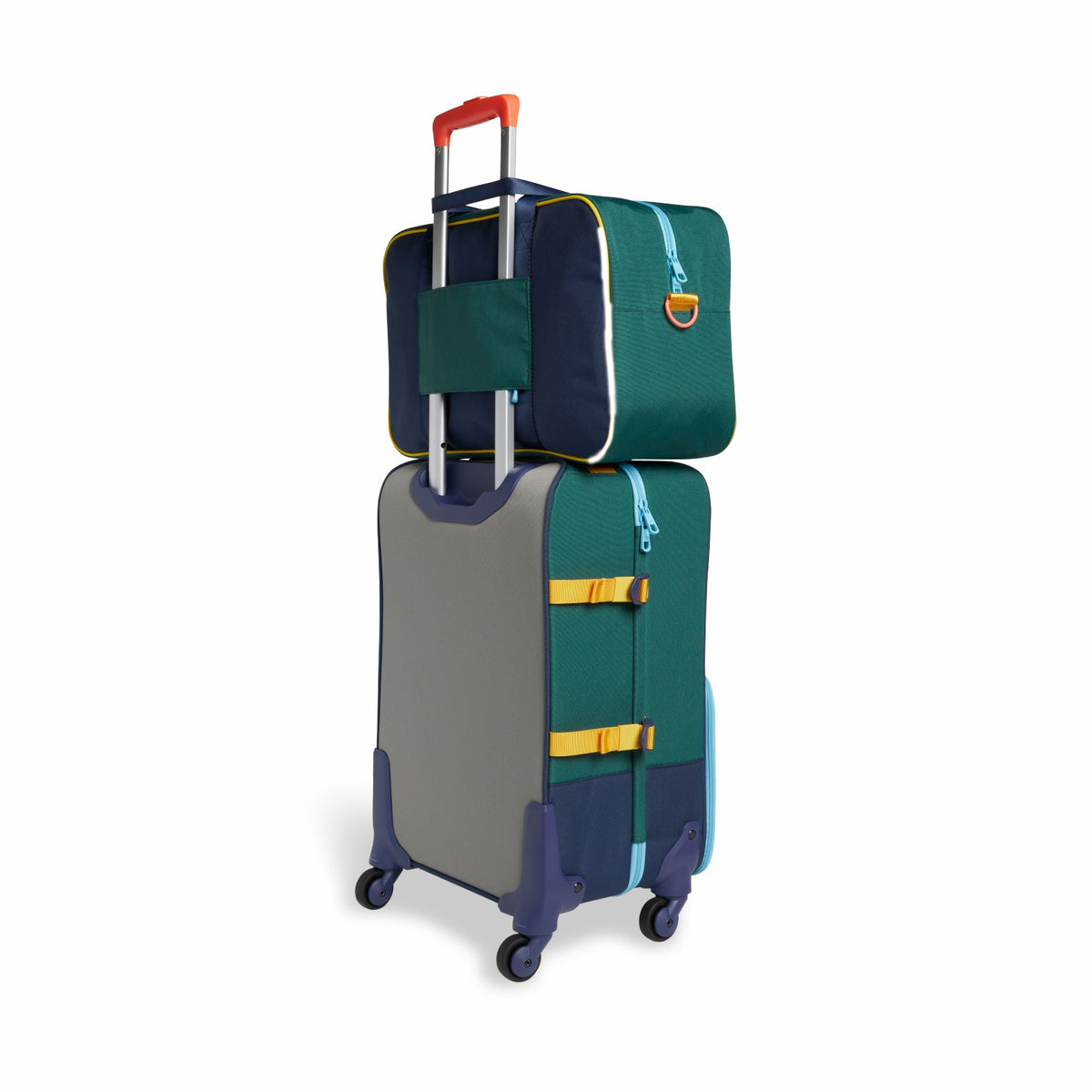 Rockaway Duffle Polyester Canvas Green/Navy