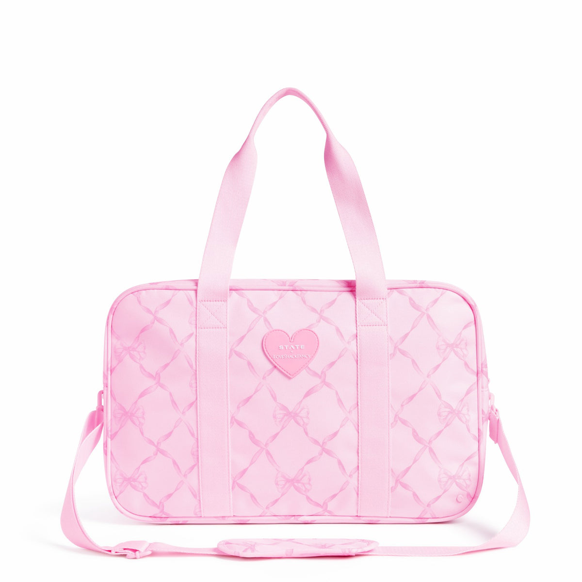 Rockaway Duffle Polyester Canvas Pink Peppermint