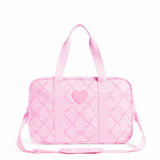 Rockaway Duffle Polyester Canvas Pink Peppermint