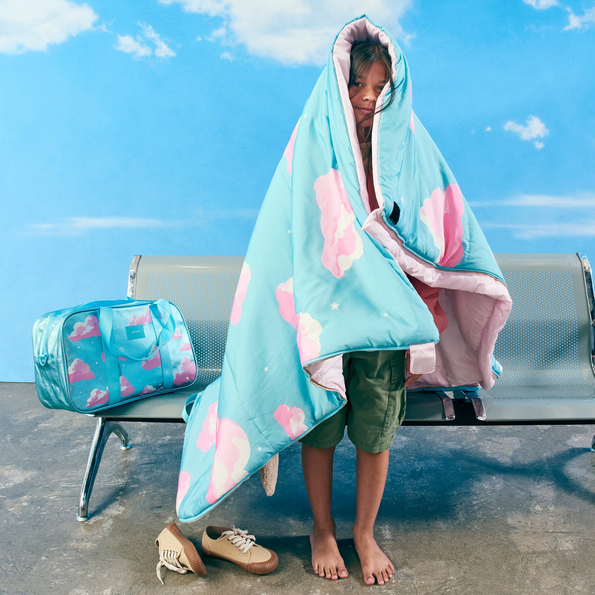 Redwood Sleeping Bag 70D Poly Clouds