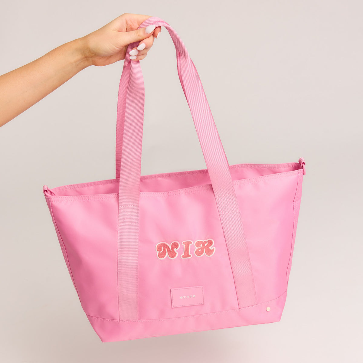 Graham Tote Nylon Pink
