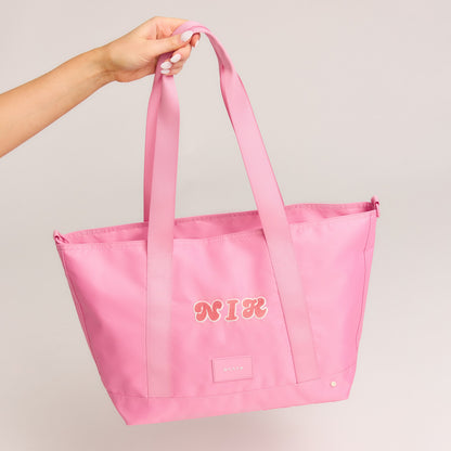Graham Tote Nylon Pink