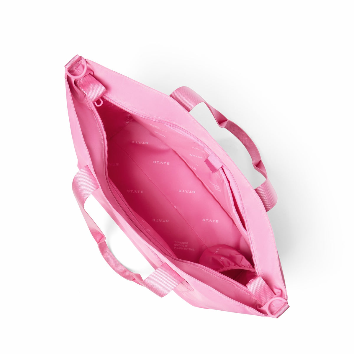 Graham Tote Nylon Pink