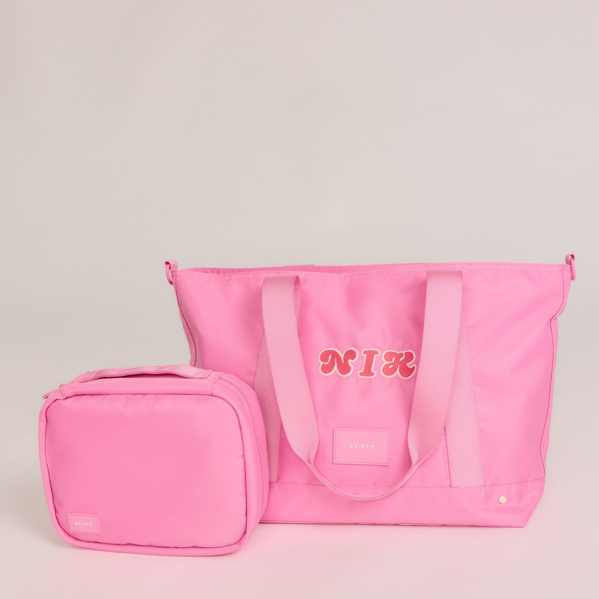 Graham Tote Nylon Pink