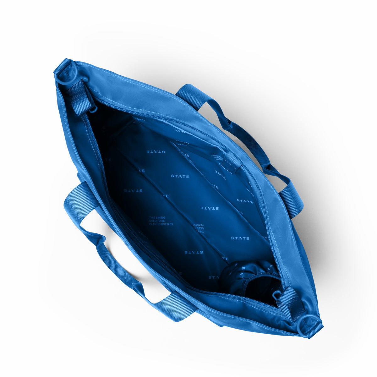 Graham Tote Nylon Blue