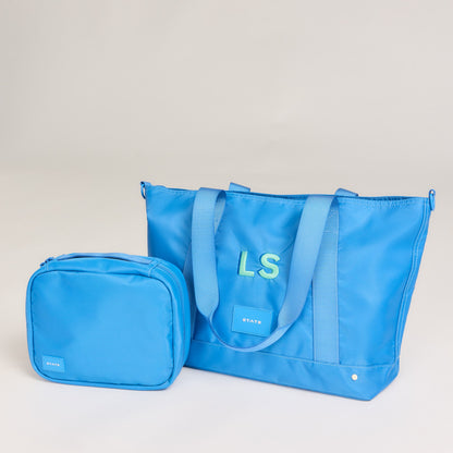 Graham Tote Nylon Blue