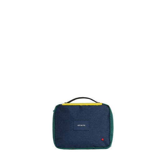 Laguardia Dopp Kit Color Block Green/Navy