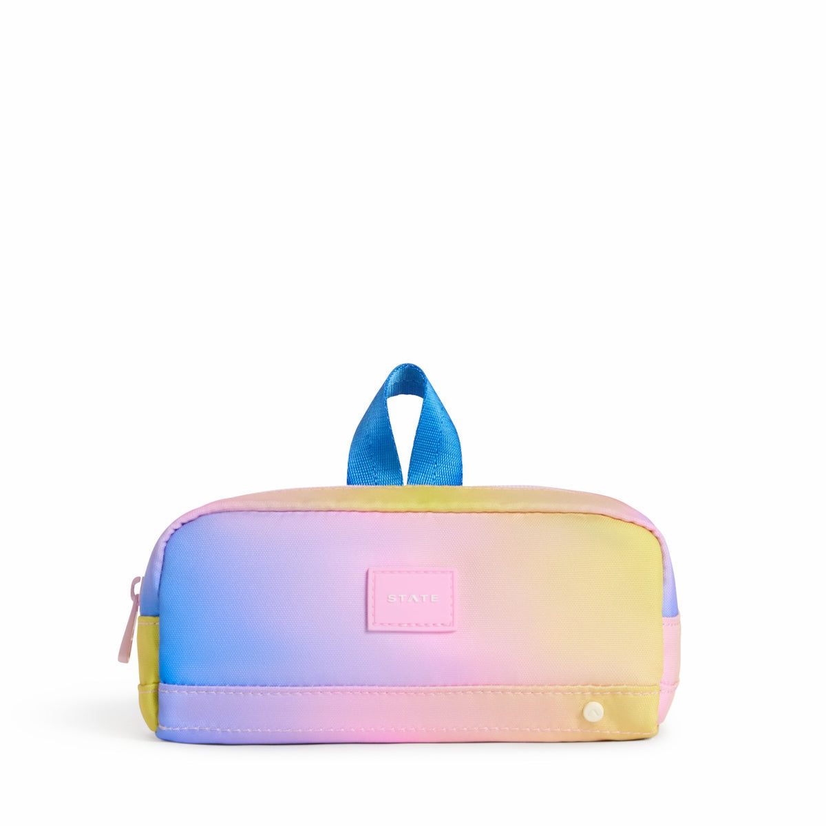 Clinton Pencil Case Blue/Pink/Yellow Gradient