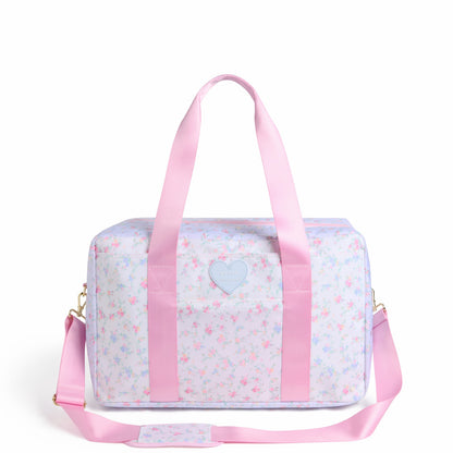STATE x LoveShackFancy Wellington Weekender Nylon Confetti Bloom / Wildflower Blue