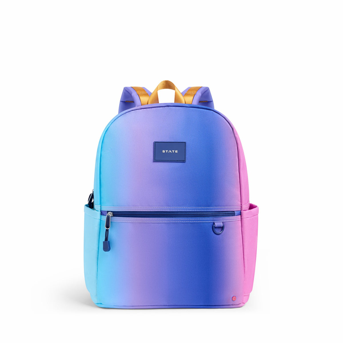 Kane Kids Double Pocket Recycled Polyester Canvas Blue Pink Gradient