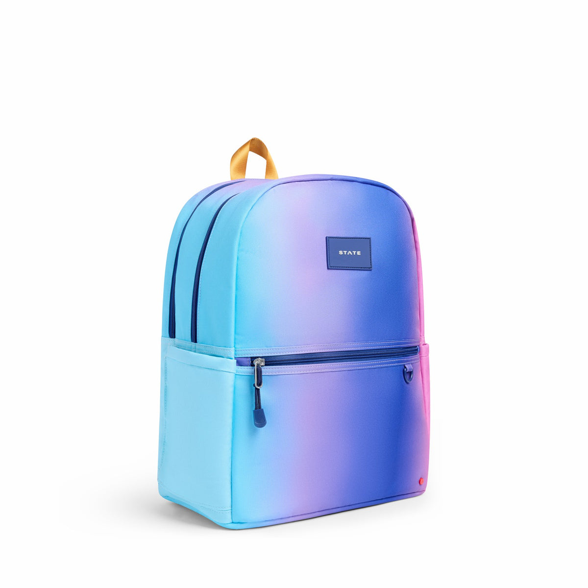 Kane Kids Double Pocket Recycled Polyester Canvas Blue Pink Gradient