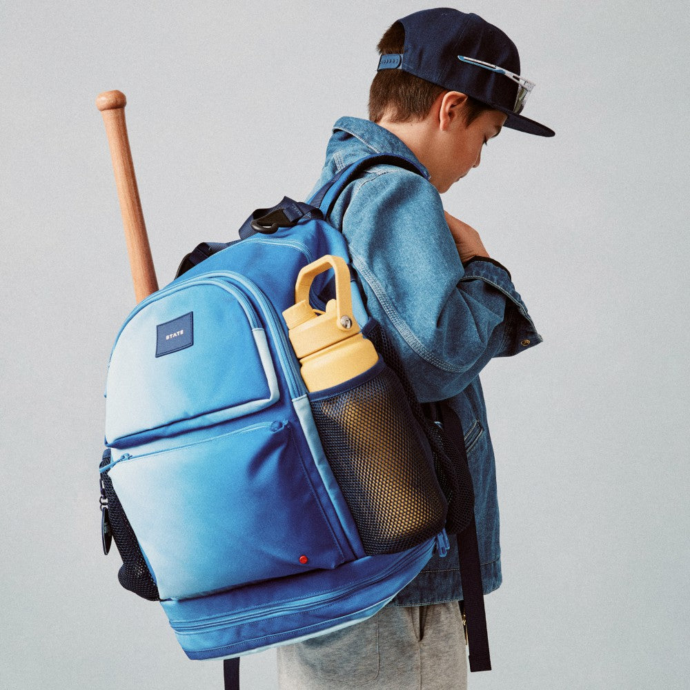 Shea Baseball Backpack Blue Gradient