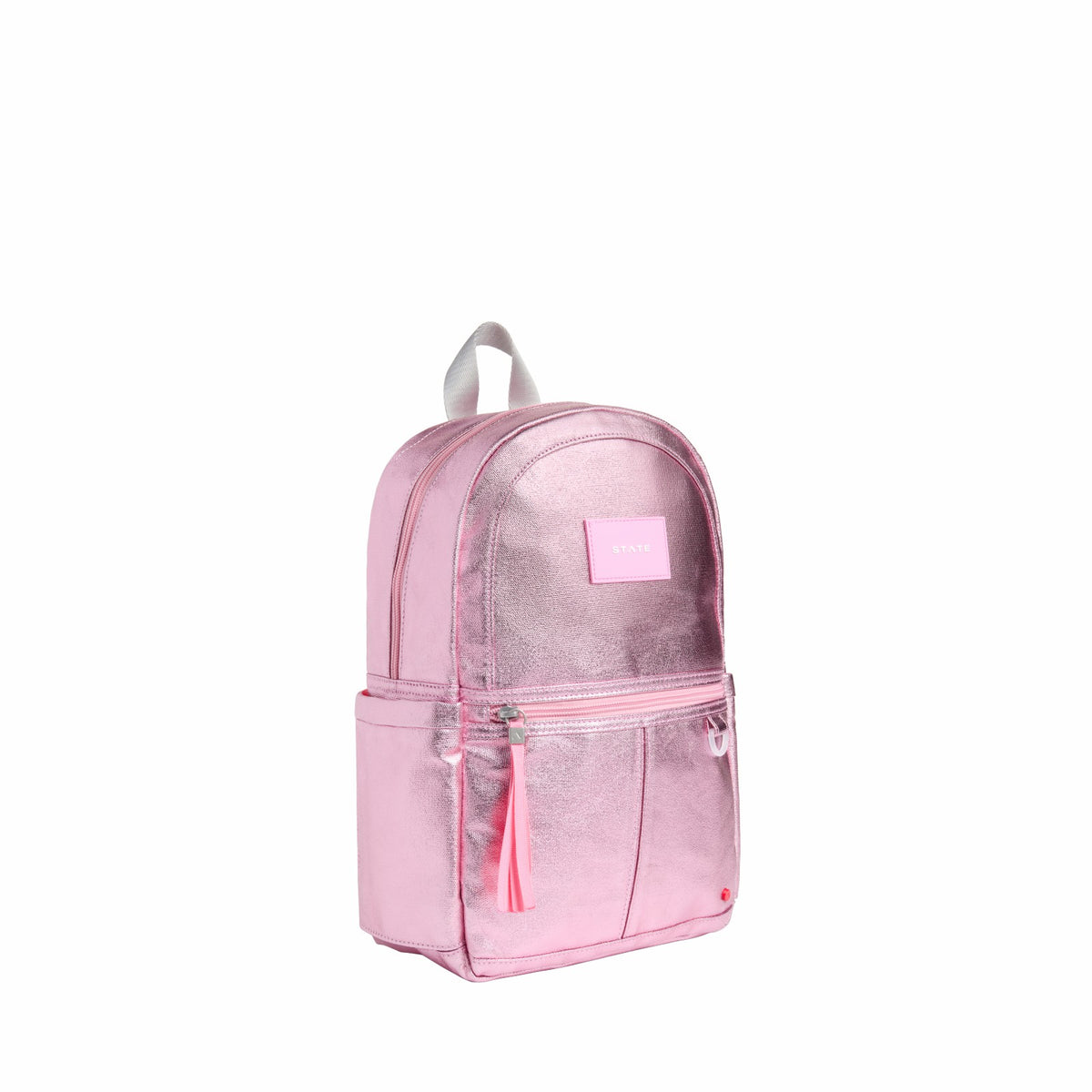 Kane Mini Backpack Metallic Pink/Silver