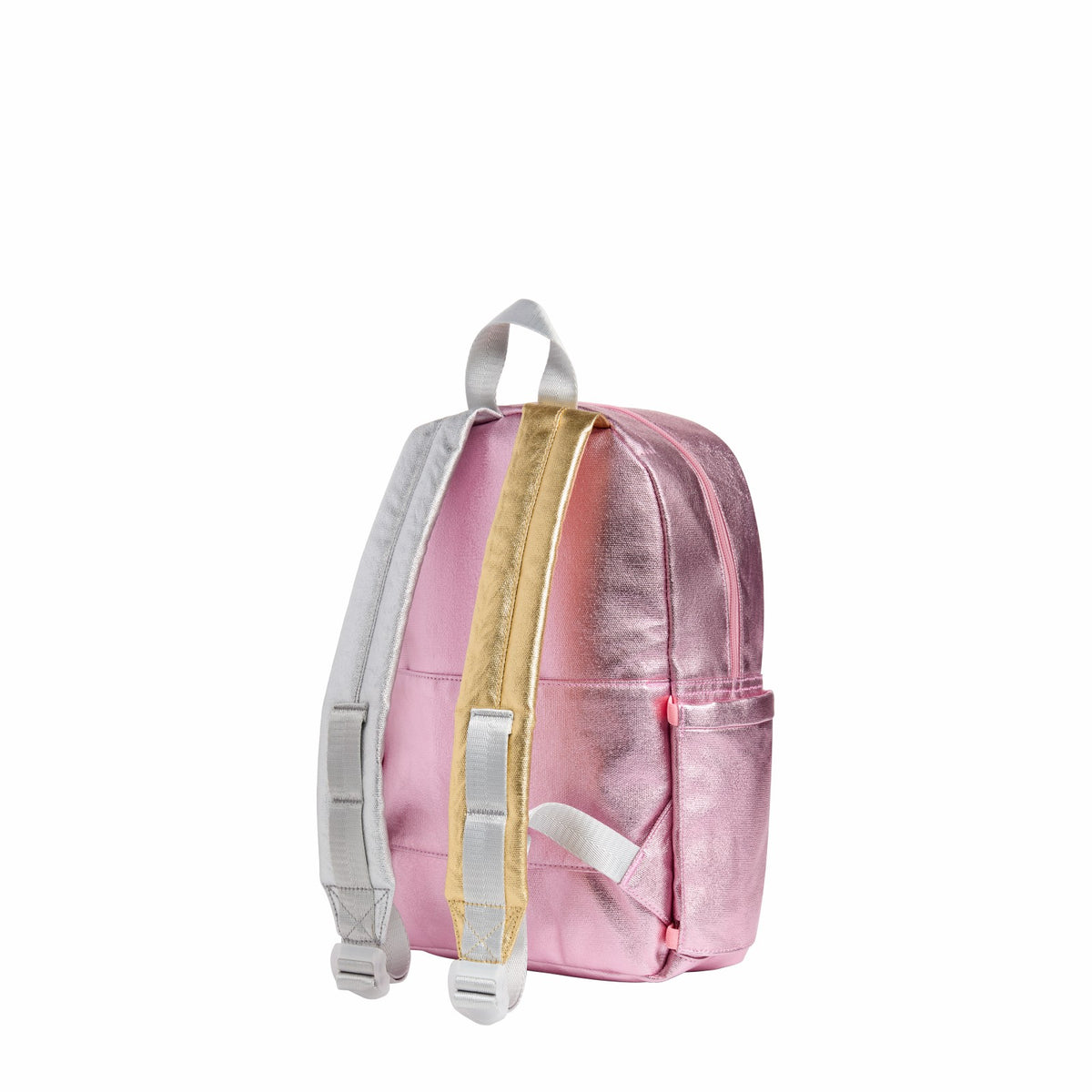 Kane Mini Backpack Metallic Pink/Silver