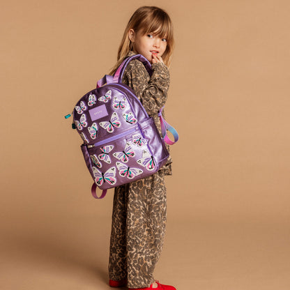 Kane Mini Backpack Metallic 3D Butterfly