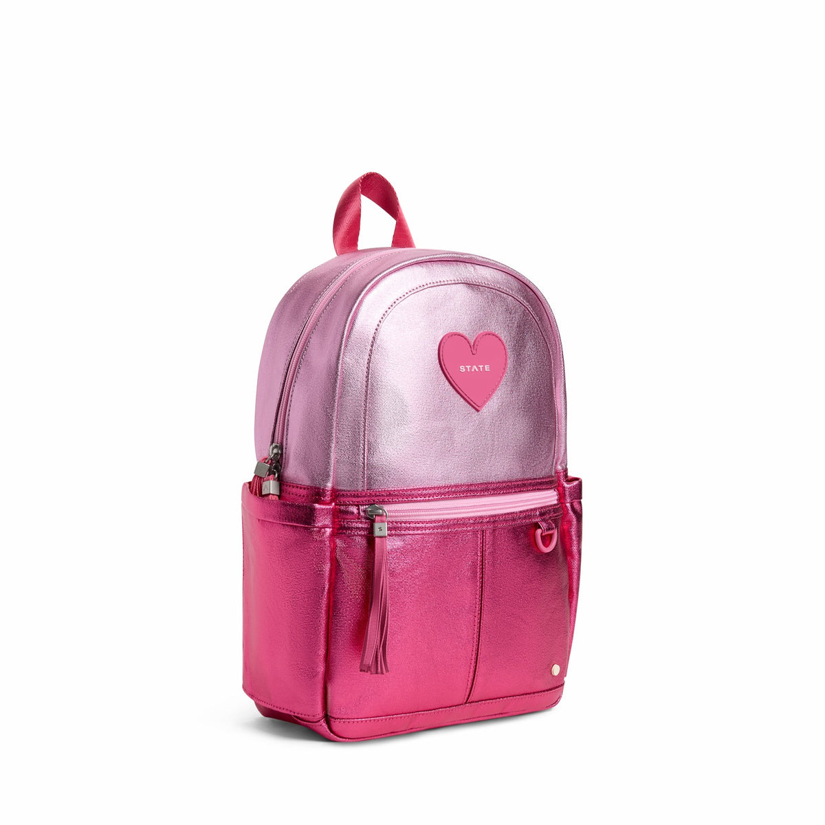 Kane Mini Backpack Metallic Pink/Hot Pink Colorblock