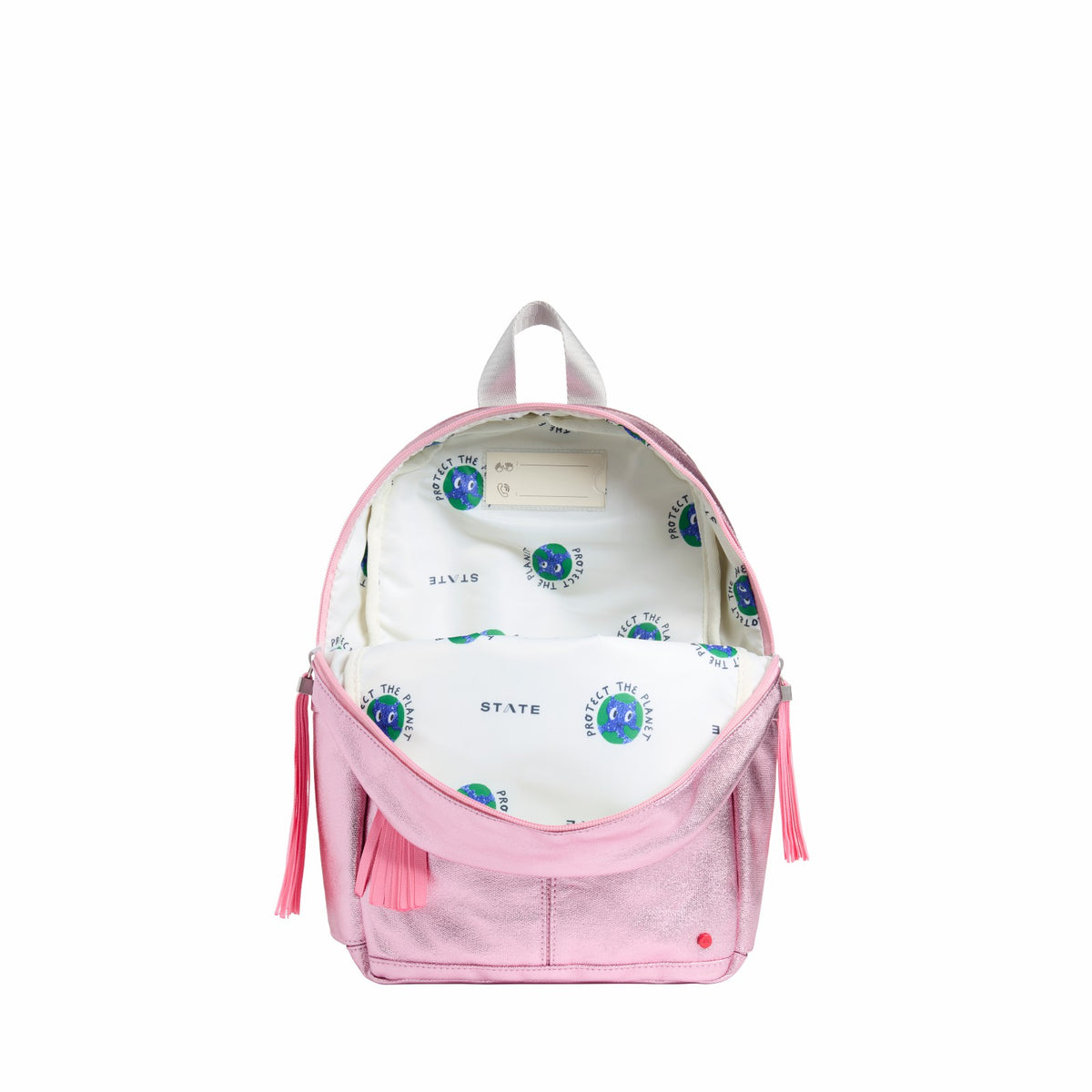 Kane Mini Backpack Metallic Pink/Hot Pink Colorblock