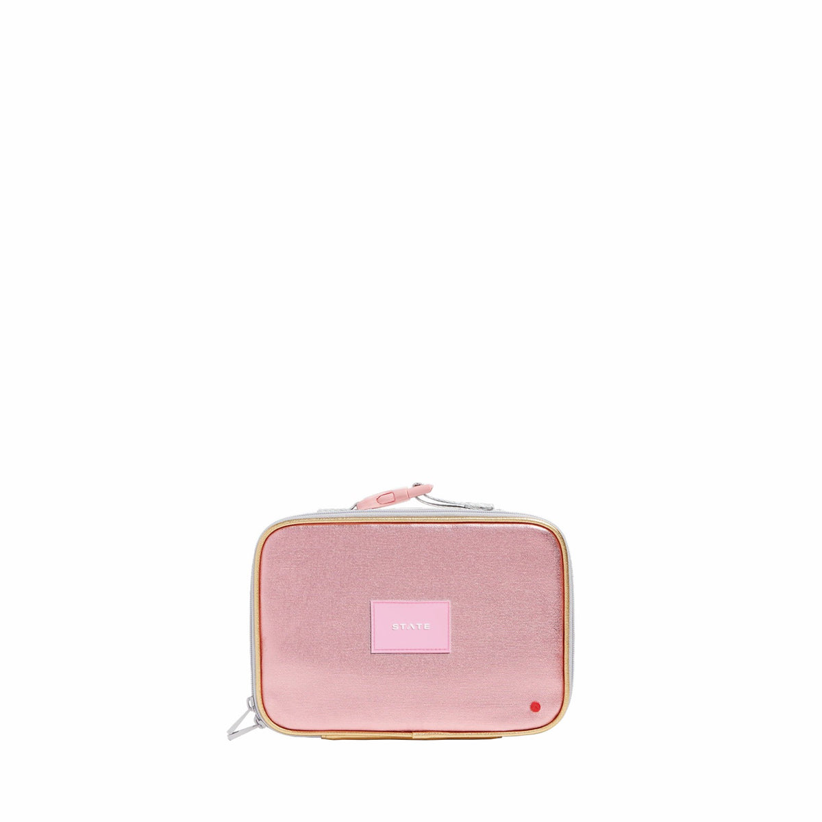 Rodgers Lunch Box Metallic Pink/Silver