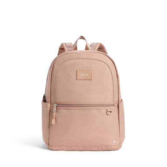 Kane Kids Double Pocket Recycled Polyester Canvas Mocha