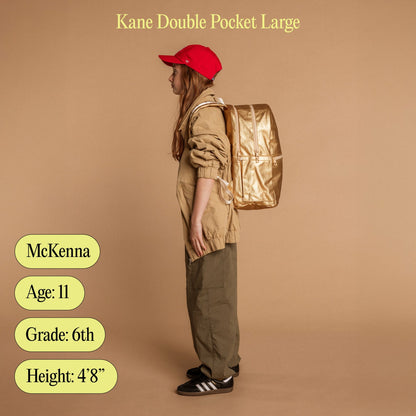 Kane Kids Large Backpack Metallic Tie Dye Patchwork