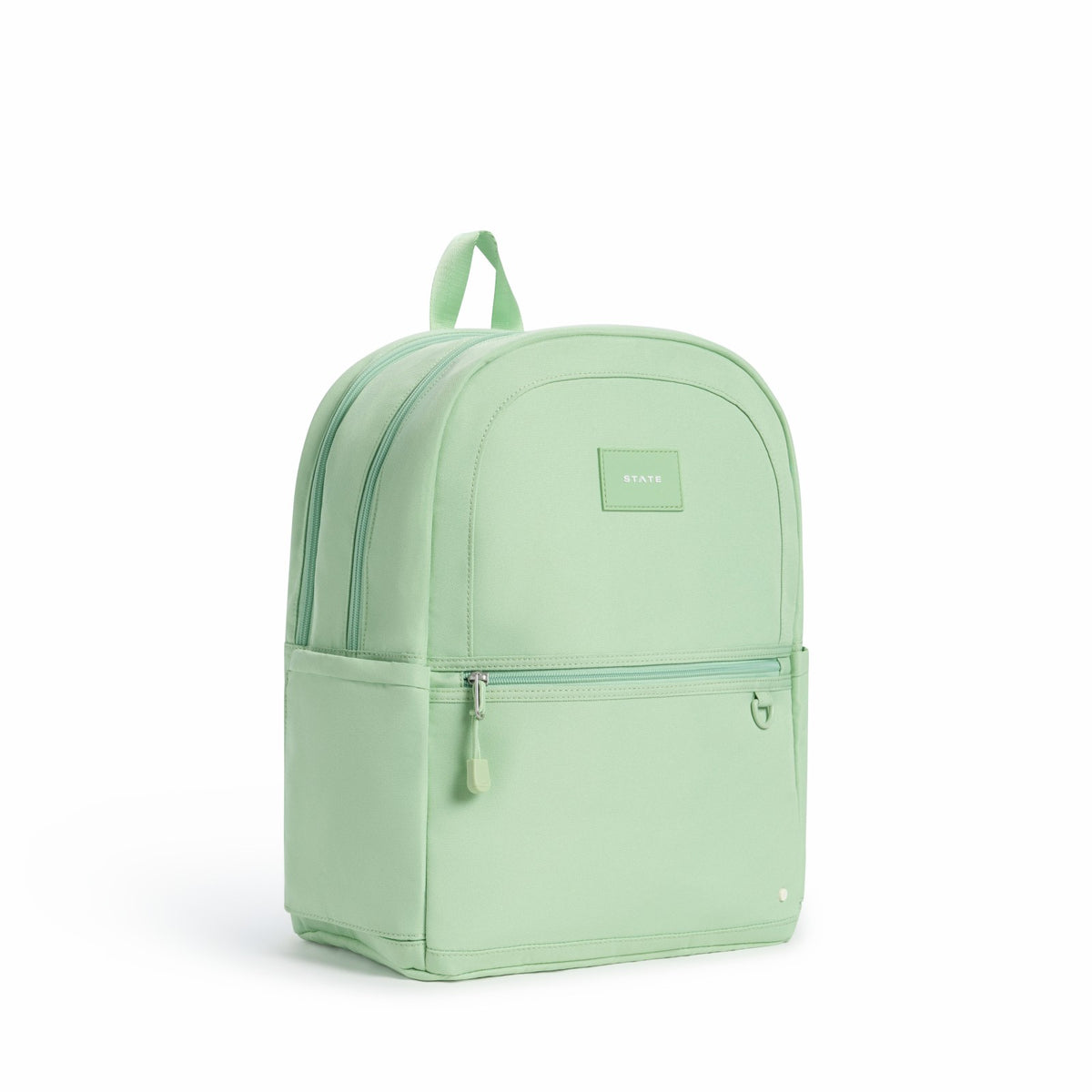 Kane Kids Double Pocket Recycled Polyester Canvas Green