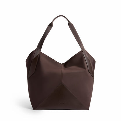 Beverly Tote Recycled Nylon Brown