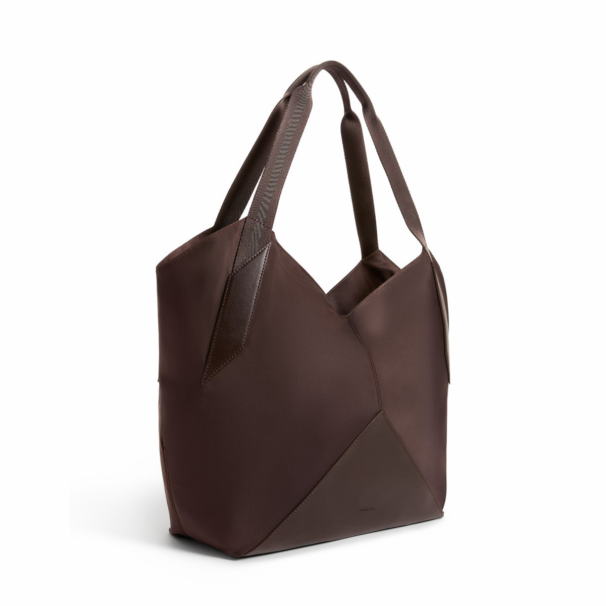 Beverly Tote Recycled Nylon Brown