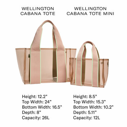 Wellington Cabana Tote TPU Tortoise