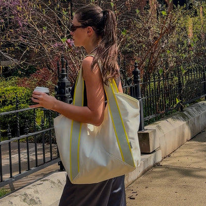 Beverly Tote Cotton Canvas Pristine