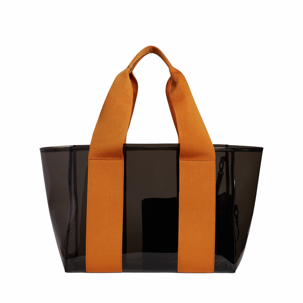 Wellington Cabana Tote TPU Black/Caramel